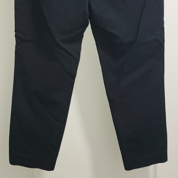 ANN TAYLOR LOFT MARISA CROPPED BLACK COLOR CAPRI PANTS - SIZE 4 - Picture 5 of 17